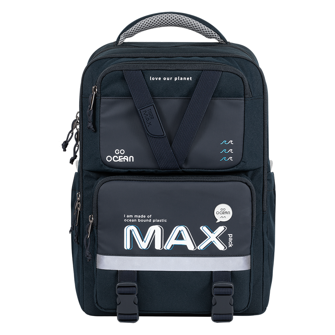 Max Pack Ergonomic Backpack Pro 2 Double Navy Go Ocean Tiger