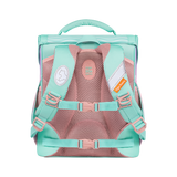 Jolly Ergonomic School Bag Pro 2 - Peach Waves [Go Green]