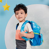 Little Travelers Plus Mini Backpack - Blue Aquarium