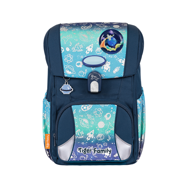 Jump Ergonomic School Bag Pro 2 - Space Things [Go Green] – Tiger